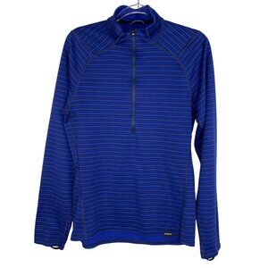 Patagonia Capilene 3 Midweight 1/2 Zip Baselayer Long Sleeve Blue Size Small